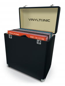 Vinyl Tonic - Pu Leather Lp Case Black (With Vt04a) i gruppen VinylTilbehør hos Bengans Skivbutik AB (5630547)