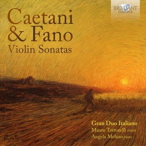 Gran Duo Italiano - Caetani & Fano: Violin Sonatas i gruppen CD / Kommende / Klassisk hos Bengans Skivbutik AB (5630867)