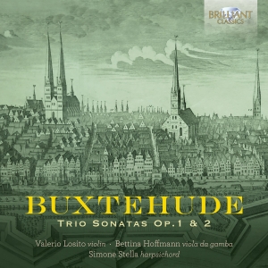 Dietrich Buxtehude - Trio Sonatas, Op. 1 & 2 i gruppen CD / Kommende / Klassisk hos Bengans Skivbutik AB (5630874)