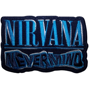 Nirvana - Nevermind Wavy Cut-Out Standard Patch i gruppen MERCHANDISE / Merch / Pop-Rock hos Bengans Skivbutik AB (5630894)