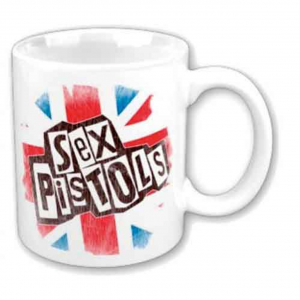 The Sex Pistols - Logo & Flag Boxed Mug i gruppen MERCHANDISE / Merch / Punk hos Bengans Skivbutik AB (5631089)