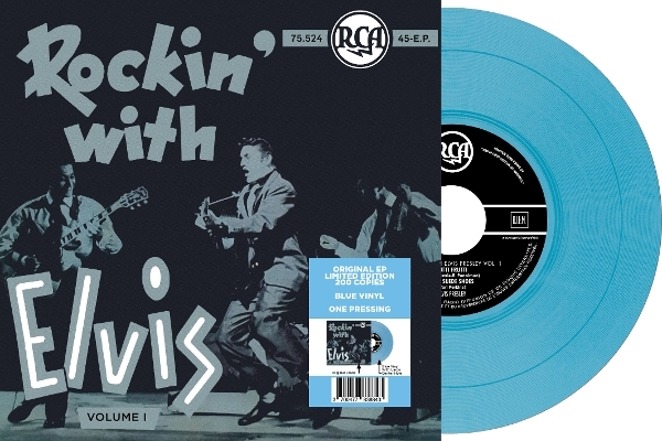 Elvis Presley - Ep Étranger N°19 - Rockin' With Elvis (Volume I) (Belgium) i gruppen VI TIPSER / Fredagsutgivelser / 2025-09-19 hos Bengans Skivbutik AB (5631441)