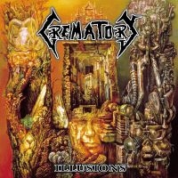 Crematory - Illusions (Cloudy Orange/White) i gruppen VINYL hos Bengans Skivbutik AB (5631479)