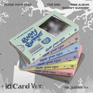 Close Your Eyes - Snowy Summer (Id Card Ver.) (Poacaalbum) (Random Ver.) i gruppen MERCHANDISE / Merch+Code / Kommende / K-Pop hos Bengans Skivbutik AB (5631753)