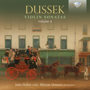 Jan Ladislav Dussek - Violin Sonatas, Vol. 4 i gruppen CD / Kommende / Klassisk hos Bengans Skivbutik AB (5632120)