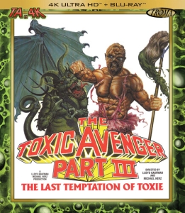 Movie - The Toxic Avenger, Part Iii: The Last Temptation Of Toxie (4K Uhd) i gruppen FILM / Film Blu-ray / Horror hos Bengans Skivbutik AB (5632174)