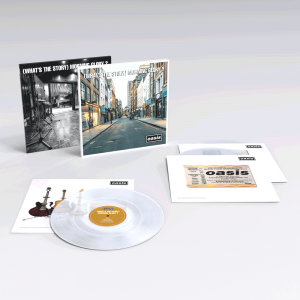 Oasis - (What’S The Story) Morning Glory? (30Th Anniversary Deluxe Edition Chrystal clear3 LP) i gruppen VINYL / Kommende / Pop-Rock hos Bengans Skivbutik AB (5632181)