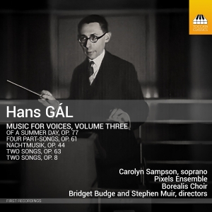 Hans Gal - Music For Voices, Vol. 3 i gruppen CD / Kommende / Klassisk hos Bengans Skivbutik AB (5632207)
