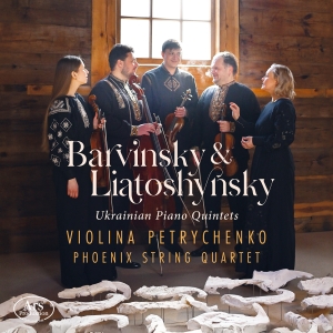 Violina Petrychenko Phoenix String - Ukrainian Piano Quintets - Barvinsk i gruppen CD / Kommende / Klassisk hos Bengans Skivbutik AB (5632235)
