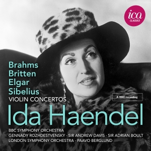 Ida Haendel - Violin Concertos i gruppen CD / Kommende / Klassisk hos Bengans Skivbutik AB (5632239)
