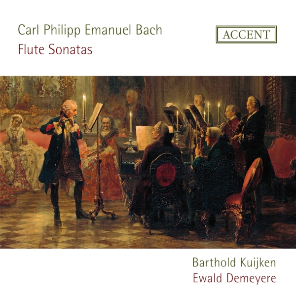 Bach C P E - Flute Sonatas i gruppen VI TIPSER / Fredagsutgivelser / 2025-09-05 hos Bengans Skivbutik AB (5632247)