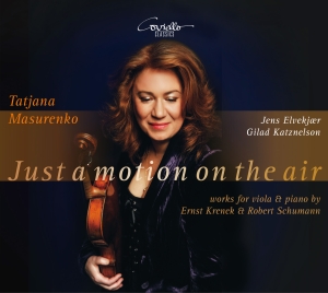 Tatjana Masurenko - Krenek & Schumann: Just A Motion On i gruppen CD / Klassisk hos Bengans Skivbutik AB (5632374)