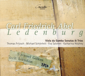 Carl Friedrich Abel - Ledenburg Collection Viola Da Gamba i gruppen CD / Klassisk hos Bengans Skivbutik AB (5632381)