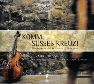 Frauke Hess - Komm, Süßes Kreuz! - The German Vio i gruppen CD hos Bengans Skivbutik AB (5632417)