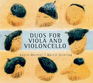 Katrin Melcher & Martin Ostertag - Duos For Viola & Violoncello i gruppen CD / Klassisk hos Bengans Skivbutik AB (5632419)
