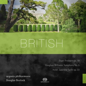 Argovia Philharmonic Douglas Bosto - British - Orchestral Works i gruppen Musikk / SACD / Klassisk hos Bengans Skivbutik AB (5632429)
