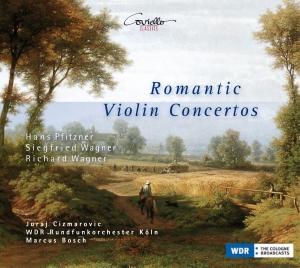 Juraj Cizmarovic - Romantic Violin Concertos i gruppen CD / Klassisk hos Bengans Skivbutik AB (5632541)