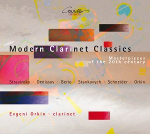 Orkin Evgeni - Modern Clarinet Classics: Masterpie i gruppen CD / Klassisk hos Bengans Skivbutik AB (5632546)