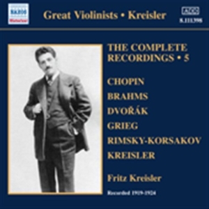 Fritz Kreisler - Solo Recordings Vol 5 i gruppen CD hos Bengans Skivbutik AB (563273)