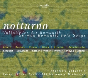 Ensemble Vokalzeit - Notturno: German Romantic Folk Song i gruppen CD / Klassisk hos Bengans Skivbutik AB (5632770)