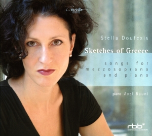 Stella Doufexis & Axel Bauni - Sketches Of Greece i gruppen CD hos Bengans Skivbutik AB (5632774)