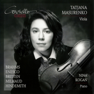 Tatjana Masurenko & Nina Kogan - Works For Viola & Piano i gruppen CD hos Bengans Skivbutik AB (5632785)