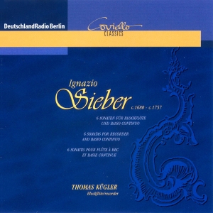 Sieber Ignazio - Six Sonatas For Recorder & B.C. i gruppen CD / Klassisk hos Bengans Skivbutik AB (5632786)