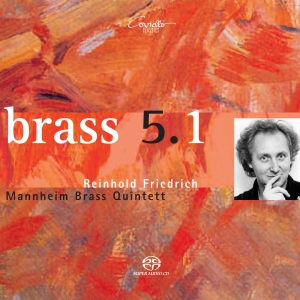 Reinhold Friedrich Mannheim Brass - Brass 5.1 i gruppen Musikk / SACD / Klassisk hos Bengans Skivbutik AB (5632803)