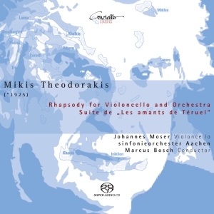 Theodorakis Mikis - Rhapsody For Violoncello & Orchestr i gruppen Musikk / SACD / Klassisk hos Bengans Skivbutik AB (5632811)