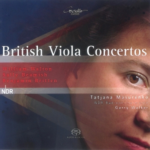 Tatjana Masurenko - British Viola Concertos i gruppen Musikk / SACD / Klassisk hos Bengans Skivbutik AB (5632814)