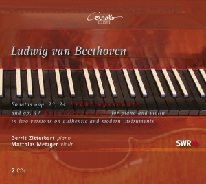 Beethoven Ludwig Van - Sonatas For Piano & Violin Opp.23/2 i gruppen CD / Klassisk hos Bengans Skivbutik AB (5632830)
