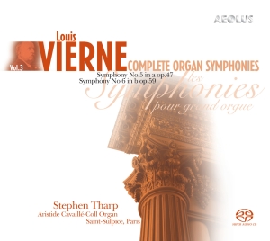 Louis Vierne - Complete Organ Symphonies Vol. 3 i gruppen Musikk / SACD / Klassisk hos Bengans Skivbutik AB (5632861)