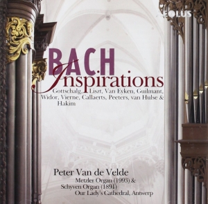 Peter Van De Velde - Bach-Inspirations On The Metzler & i gruppen CD / Klassisk hos Bengans Skivbutik AB (5632867)