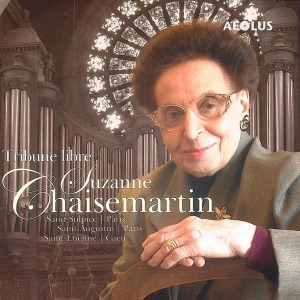 Chaisemartin Suzanne - The Organs Of Saintsulpice & St Aug i gruppen CD / Klassisk hos Bengans Skivbutik AB (5632885)