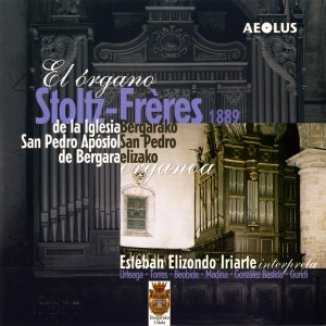 Iriarte Esteban Elizondo - The Stoltz-Freres Organ Of Iglesia i gruppen CD / Klassisk hos Bengans Skivbutik AB (5632894)