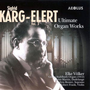 Karg-Elert Sigfrid - Late Organ Works Vol. 3 i gruppen CD hos Bengans Skivbutik AB (5632895)