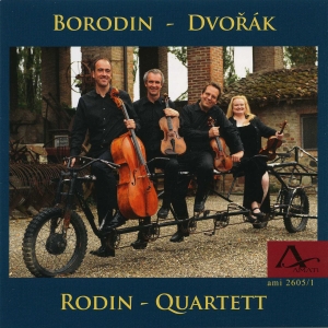 Rodin Quartett - Borodin & Dvorak: String Quartets i gruppen CD / Klassisk hos Bengans Skivbutik AB (5632898)