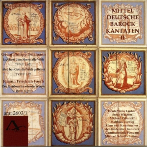 Telemann & Fasch - German Baroque Cantatas Vol. 2 i gruppen CD / Klassisk hos Bengans Skivbutik AB (5632899)