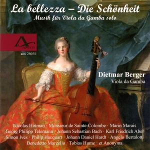 Dietmar Berger - La Bellezza - Music For Viol i gruppen CD / Klassisk hos Bengans Skivbutik AB (5632903)