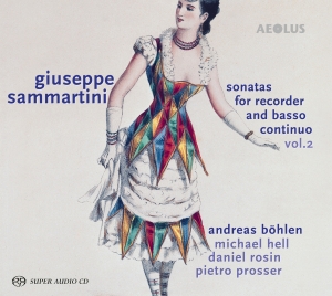 Giuseppe Sammartini - Sonatas For Recorder And Basso Cont i gruppen Musikk / SACD / Klassisk hos Bengans Skivbutik AB (5632905)