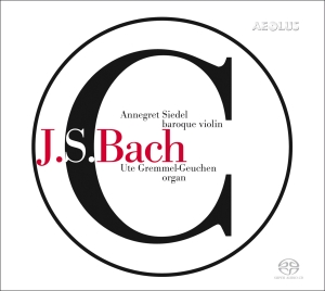 Bach J S - Works For Violin & Organ i gruppen Musikk / SACD / Klassisk hos Bengans Skivbutik AB (5632909)