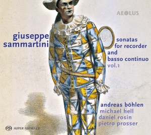 Giuseppe Sammartini - Sonatas For Recorder And B.C. Vol. i gruppen Musikk / SACD / Klassisk hos Bengans Skivbutik AB (5632915)