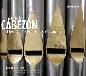 Antonio De Cabezón - Tientos, Diferencias Y Glosadas i gruppen Musikk / SACD / Klassisk hos Bengans Skivbutik AB (5632918)