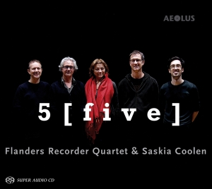 Flanders Recorder Quartet Saskia C - 5 (Five) i gruppen Musikk / SACD / Klassisk hos Bengans Skivbutik AB (5632924)
