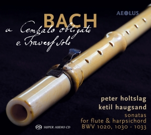 Bach J S - A Cembalo Obligato E Travers Solo i gruppen Musikk / SACD / Klassisk hos Bengans Skivbutik AB (5632927)
