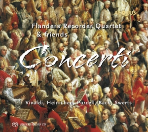 Bach/Heinichen/Vivaldi/Purcell - Flanders Recorder Quartet And Frien i gruppen Musikk / SACD / Klassisk hos Bengans Skivbutik AB (5632931)