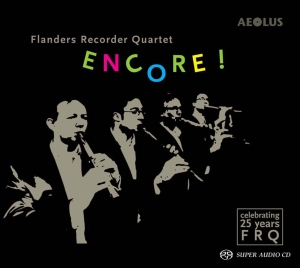Flanders Recorder Quartet - Encore! - 25 Years i gruppen Musikk / SACD / Klassisk hos Bengans Skivbutik AB (5632939)
