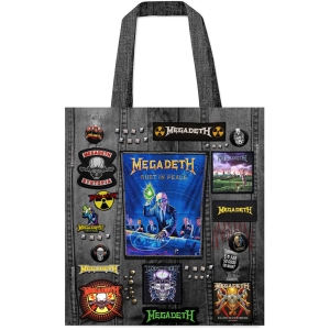 Megadeth - Rust In Peace (Multicolour, Battle, Totebag) i gruppen MERCHANDISE / Merch / Nyheter / Metal hos Bengans Skivbutik AB (5633038)