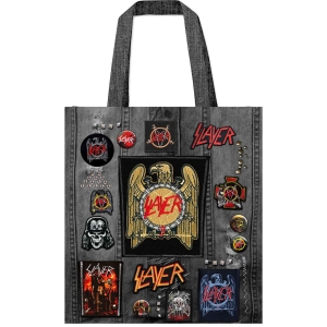 Slayer - Golden Eagle (Multicolour, Battle, Totebag) i gruppen MERCHANDISE / Merch / Nyheter / Metal hos Bengans Skivbutik AB (5633043)