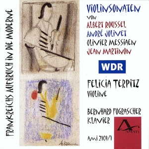 Felicia Terpitz Bernhard Fograsche - France's Way Into Modernism i gruppen CD / Klassisk hos Bengans Skivbutik AB (5633066)
